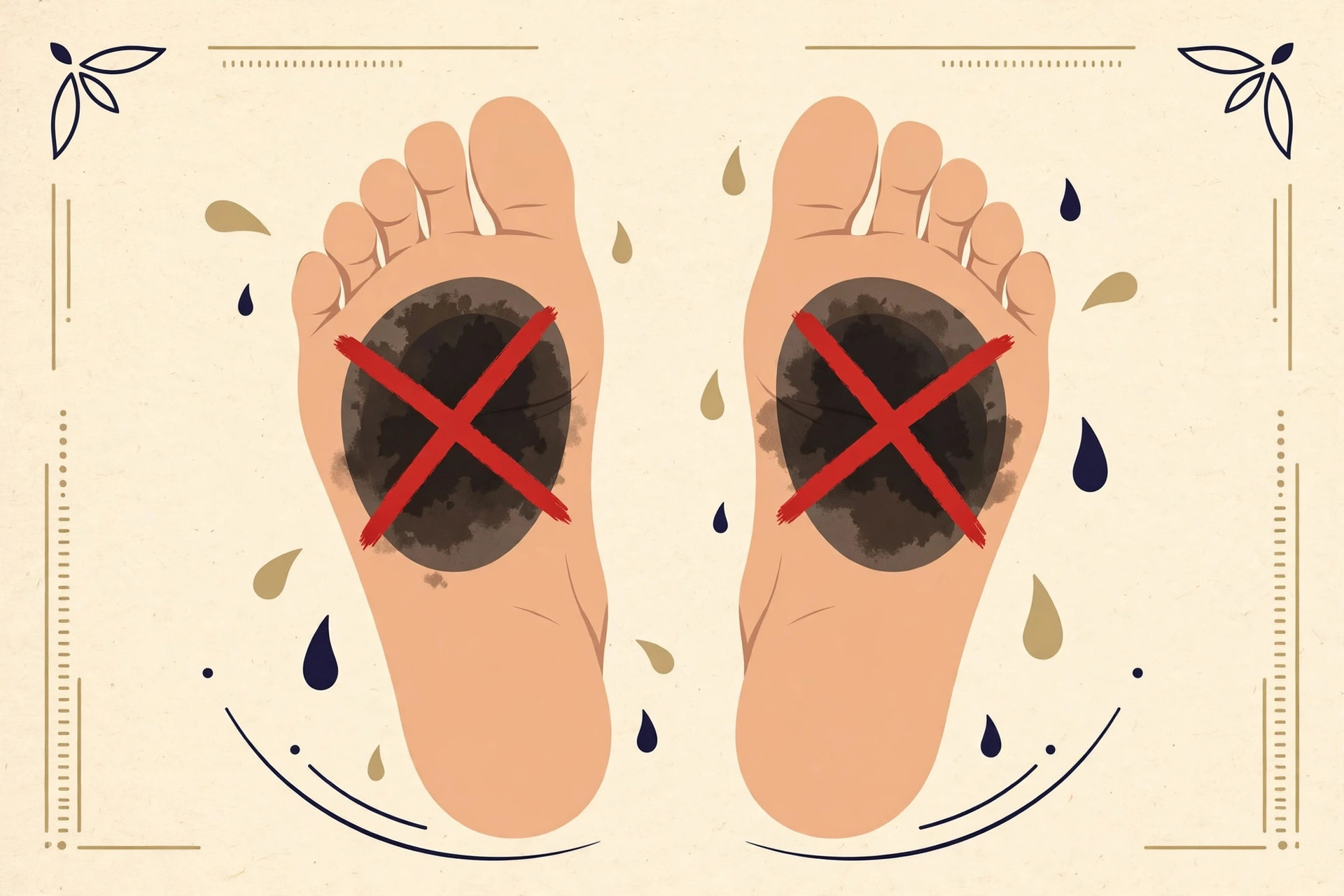 Editorial illustration for Trying to Detox? Don't Trust Foot Pads.