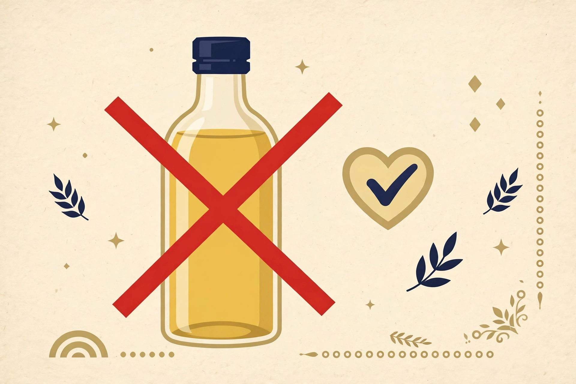 Editorial illustration for Worried About Seed Oils? Don't Trust the 'Toxic' Claim.